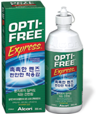 OPTI-FREE.kr에서 제공하는 비비지 않아도 되는 콘택트렌즈용 솔루션 정보